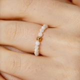 Terrestrial mother of pearl δαχτυλίδι χρυσό