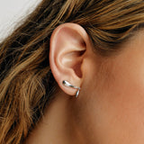 L'eau drops climber σκουλαρίκια ασημί