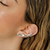L'eau earpiece ασημί