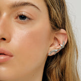 L'eau earpiece ασημί