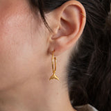 Mermaid στοιχείο για κρίκο χρυσό