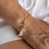 Votsalo χαλαζίας βραχιόλι χρυσό