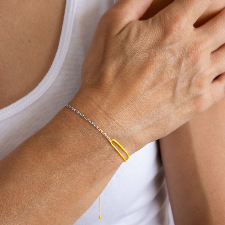 Totem βραχιόλι/anklet ασημί