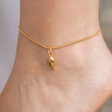 Rita anklet χρυσό