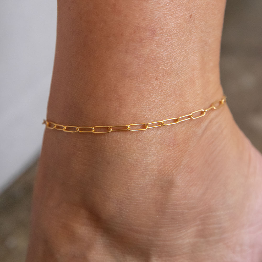 Stevie anklet χρυσό