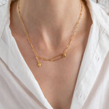 Vibing κολιέ χρυσό