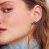 Heartlette σκουλαρίκια καρφωτά ασημί