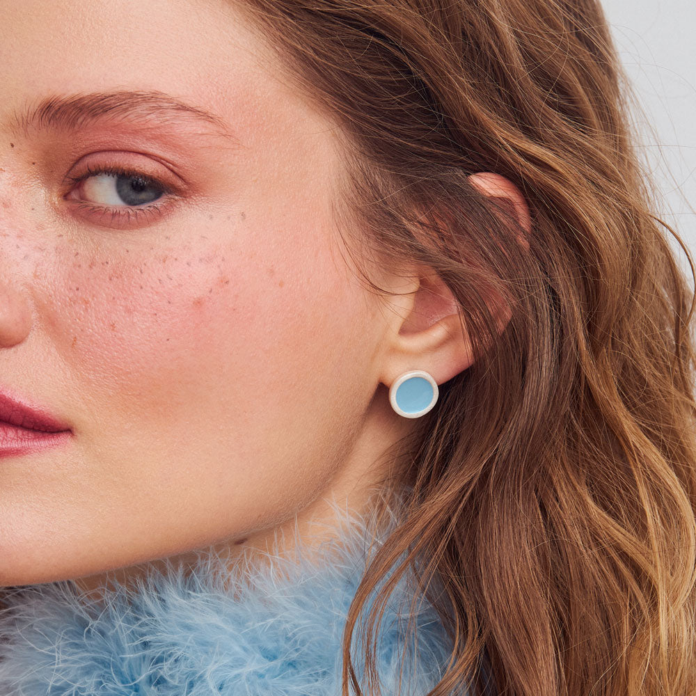 Palette S σκουλαρίκια ασημί