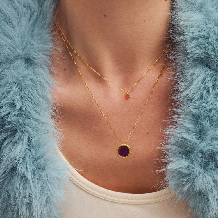 Palette XS κολιέ χρυσό