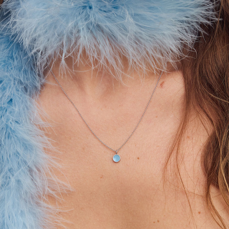 Palette XS κολιέ ασημί