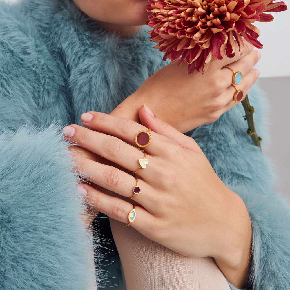 Palette XS δαχτυλίδι χρυσό