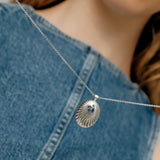 Pralines κολιέ L ασημί