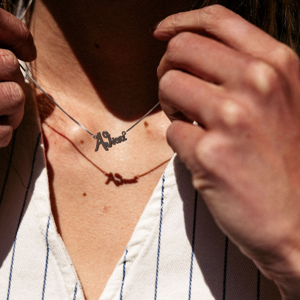 Αθήνα κέντρο κολιέ ασημί