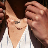 Αθήνα κέντρο κολιέ ασημί