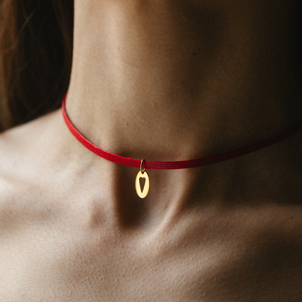 Μου'χεις Κλέψει την Καρδιά choker χρυσό