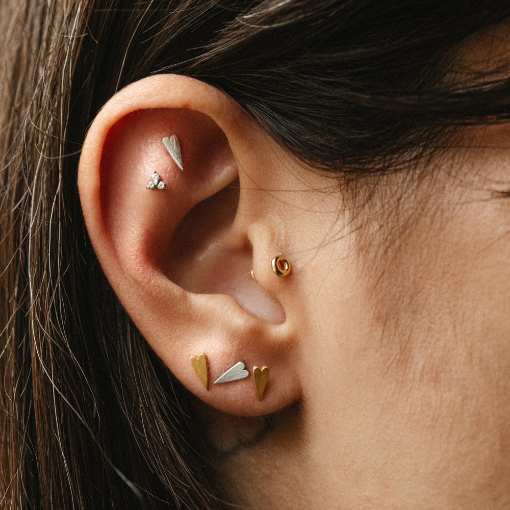 Μου'χεις Κλέψει την Καρδιά earrings gold