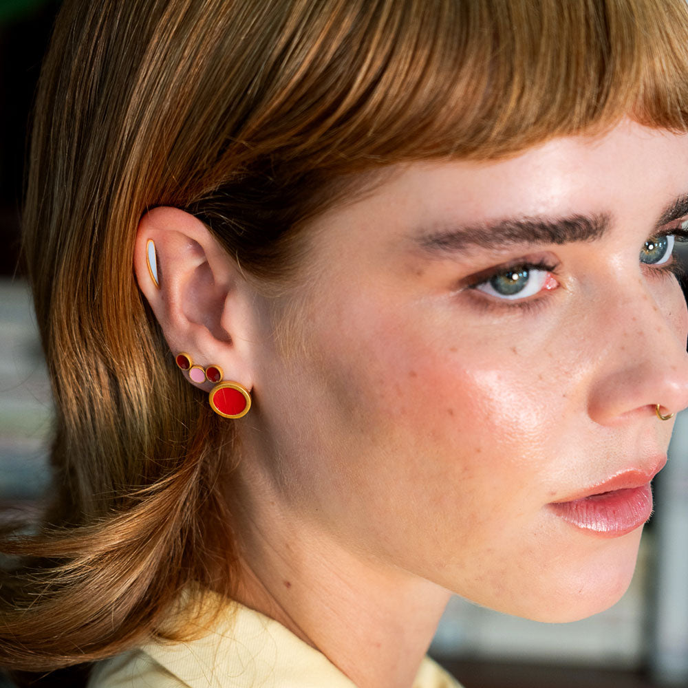 Palette XS earrings gold