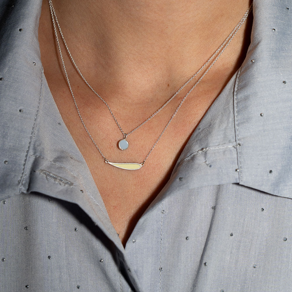 Palette XS necklace silver