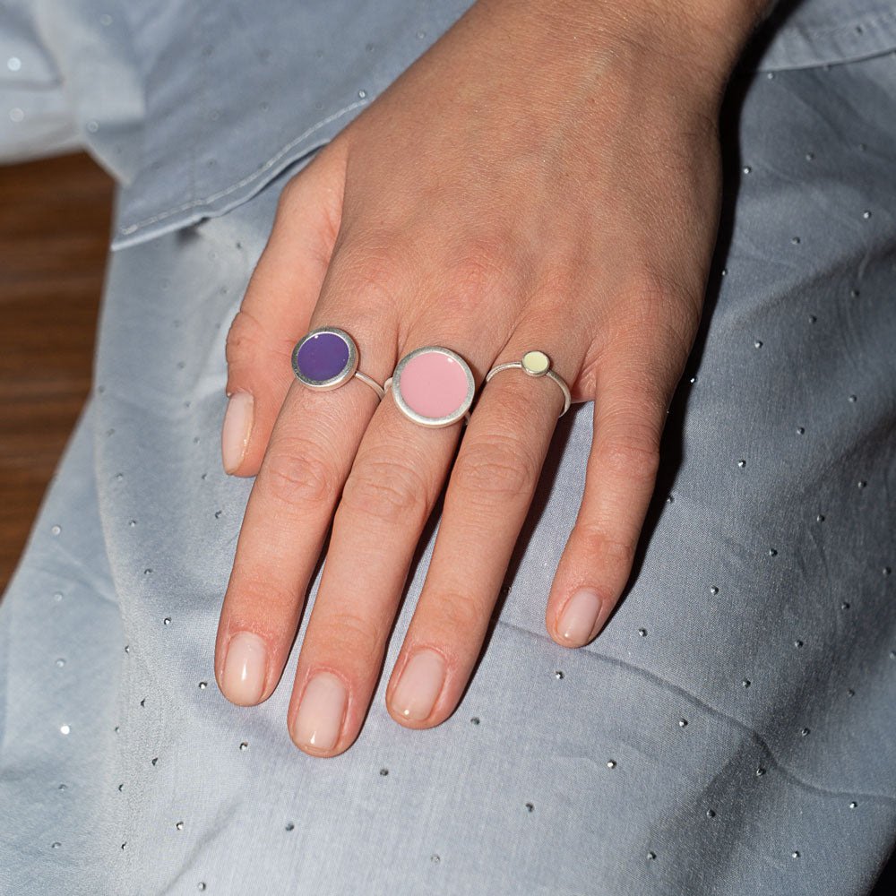 Palette S ring silver