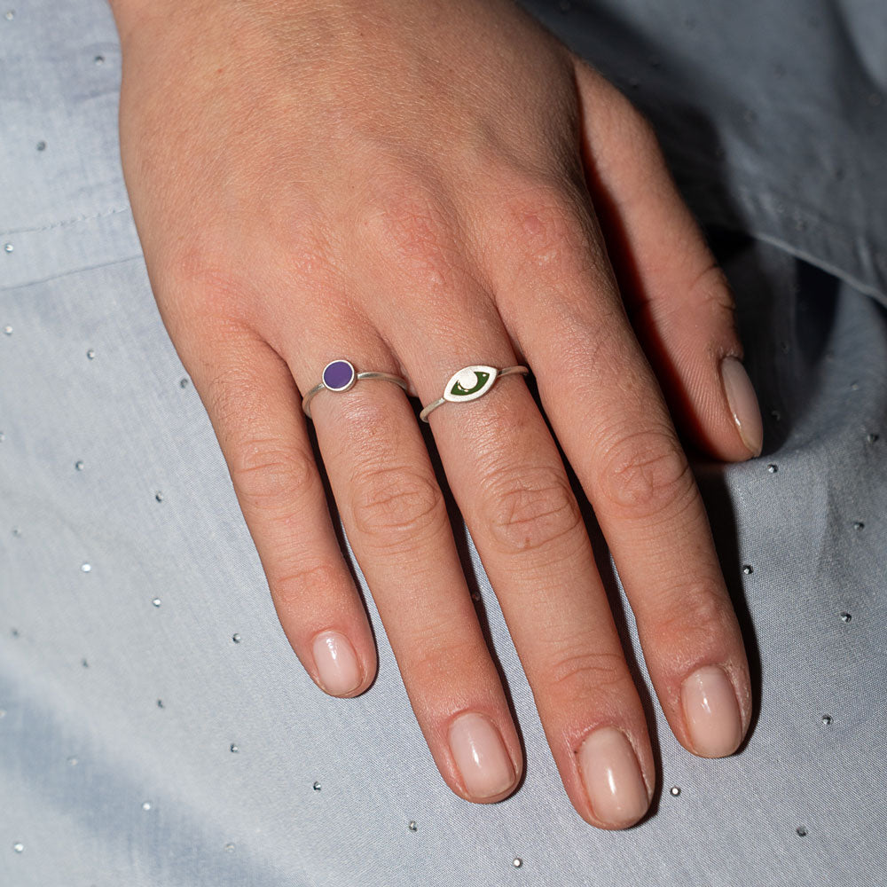 Palette XS ring silver