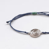 Spinning βραχιόλι ασημί