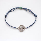 Spinning βραχιόλι ασημί