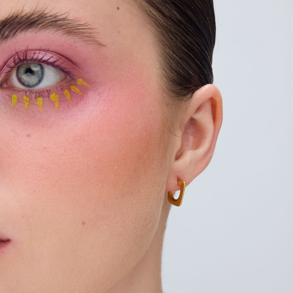 Camping σκουλαρίκια χρυσό