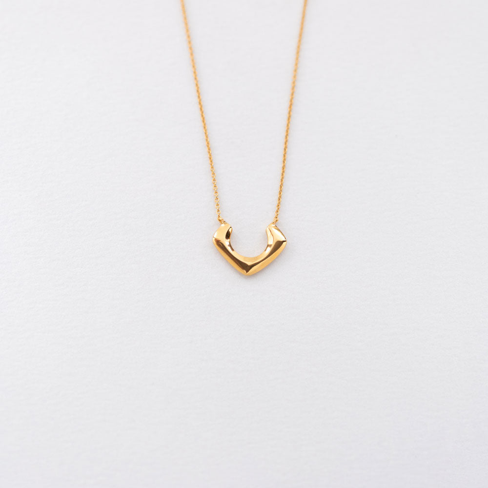 Camping κολιέ χρυσό