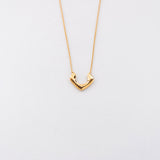 Camping κολιέ χρυσό