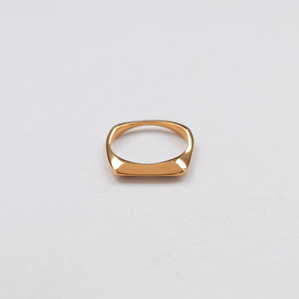 Camping δαχτυλίδι χρυσό