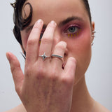 Camping δαχτυλίδι ασημί