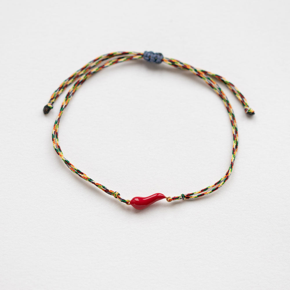 Cornicello bracelet gold
