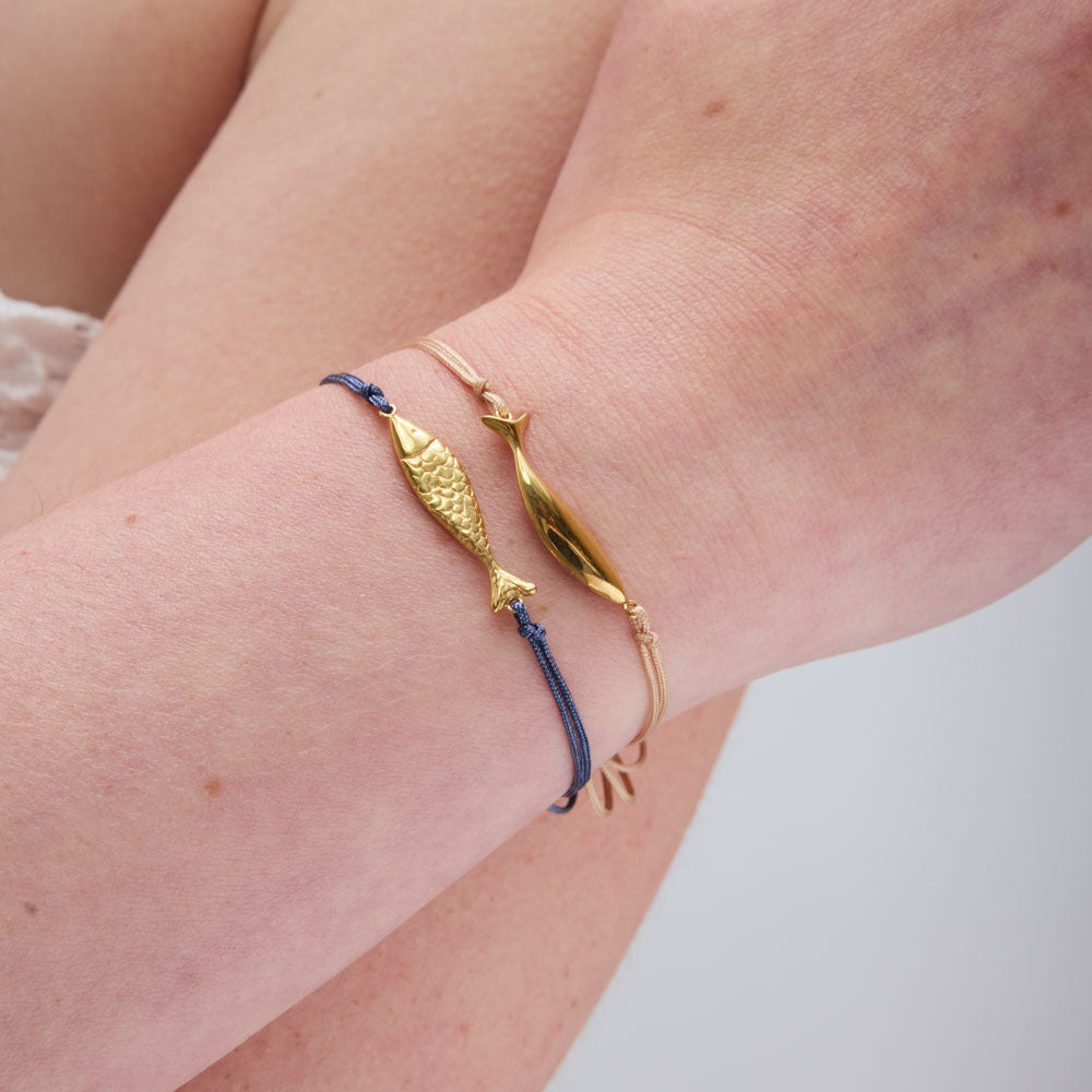 Diving barbouni bracelet gold