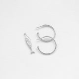 Diving barbouni στοιχείο για κρίκο ασημί