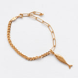 Diving barbouni στοιχείο για κολιέ χρυσό