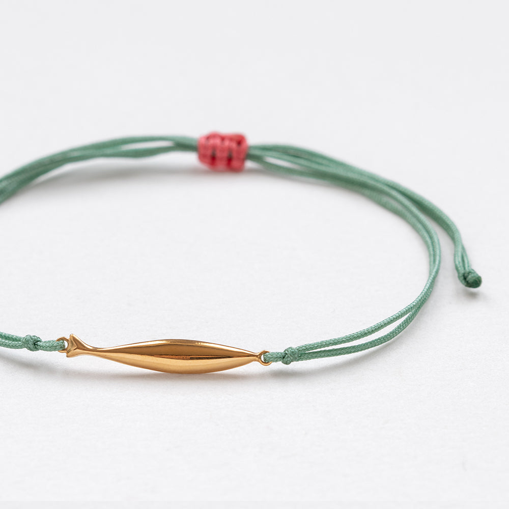 Diving sardela bracelet gold