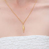 Diving sardela στοιχείο για κολιέ χρυσό