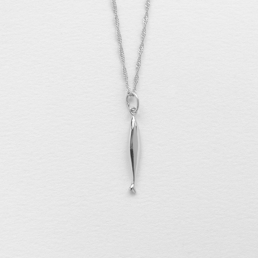 Diving sardela στοιχείο για κολιέ ασημί