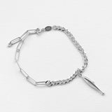 Diving sardela στοιχείο για κολιέ ασημί