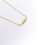 Diving tuna κολιέ χρυσό