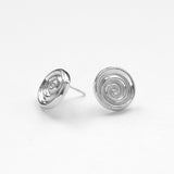 Spinning σκουλαρίκια ασημί