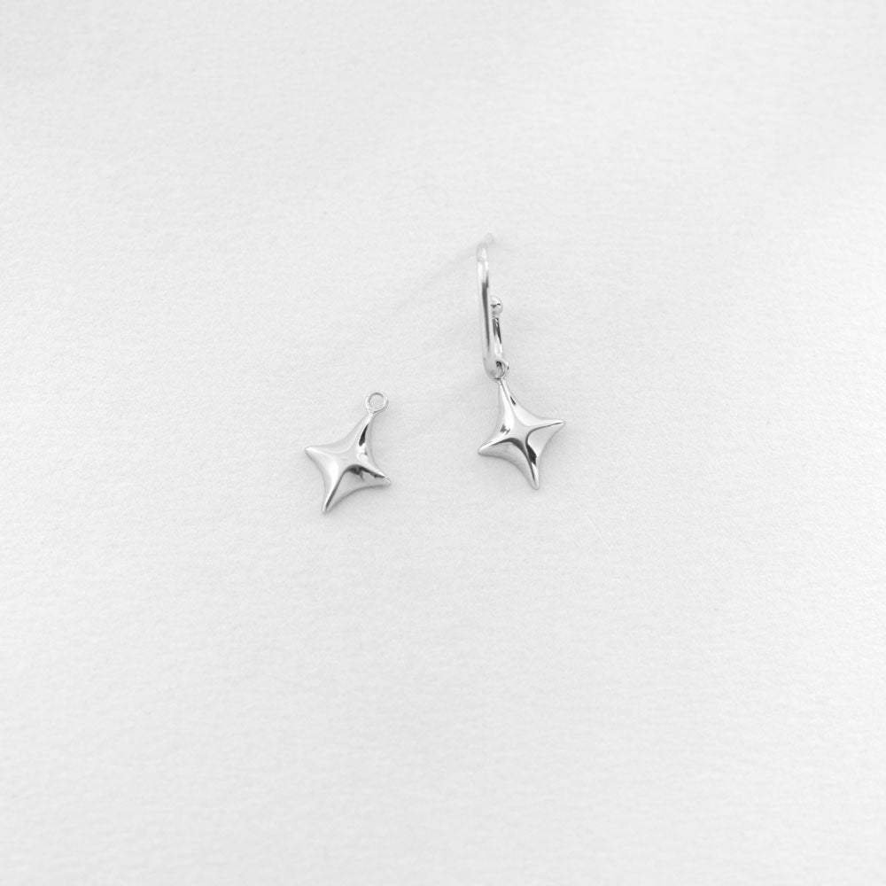 Gazing στοιχείο για κρίκο ασημί