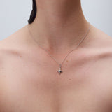 Gazing κολιέ ασημί