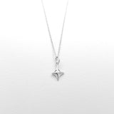 Gazing κολιέ ασημί