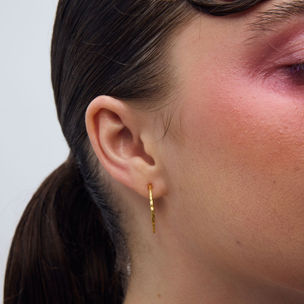 Hiking σκουλαρίκια χρυσό