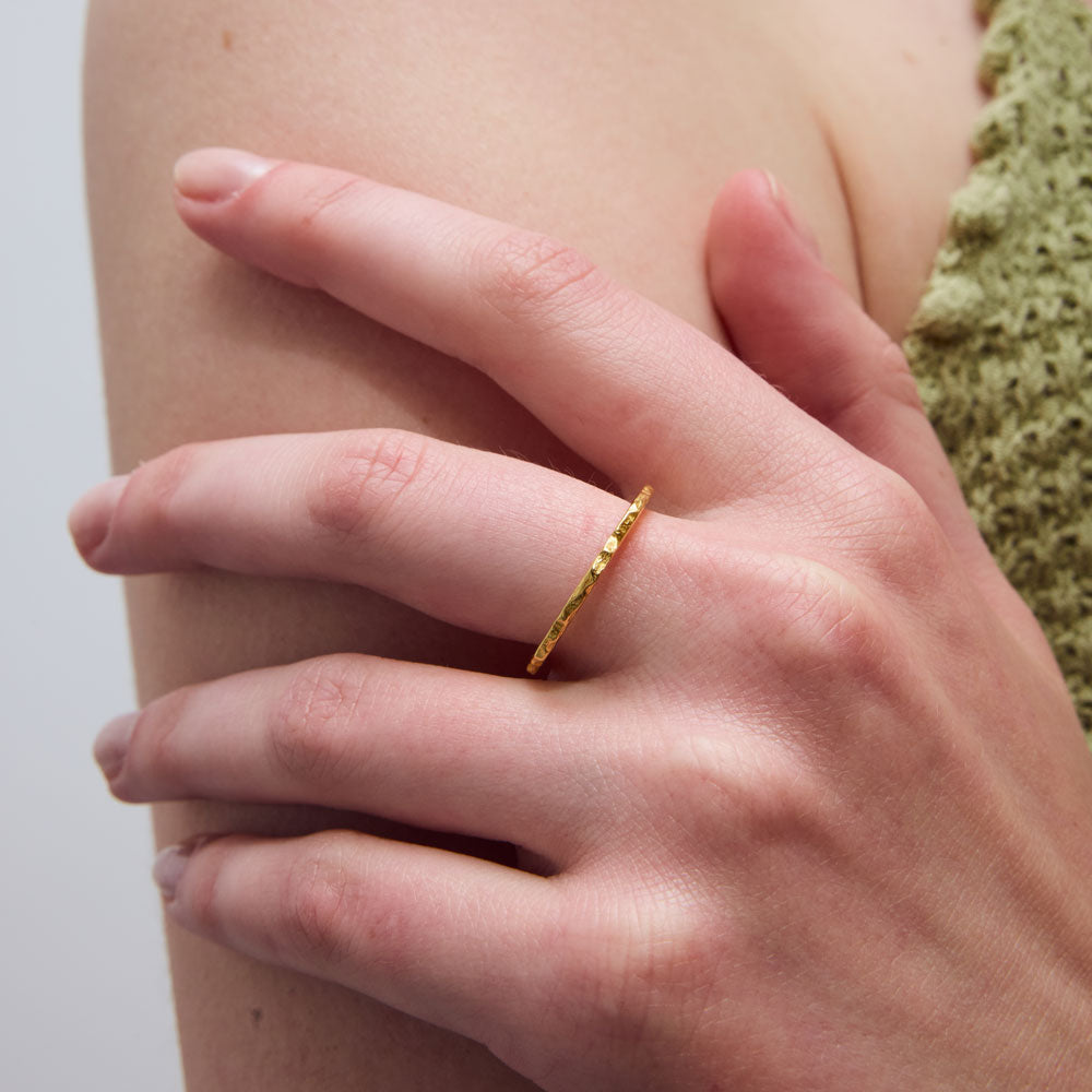 Hiking δαχτυλίδι χρυσό