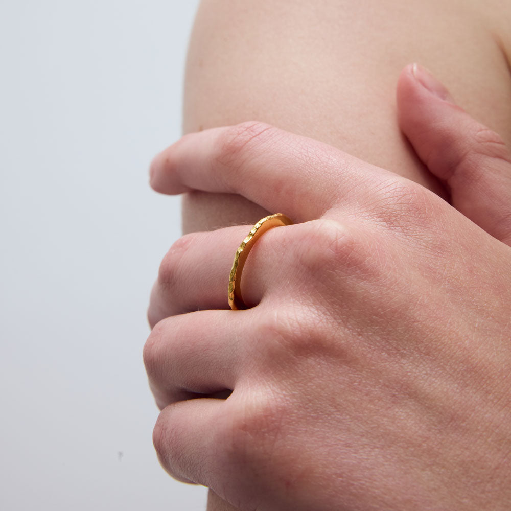 Hiking δαχτυλίδι χρυσό