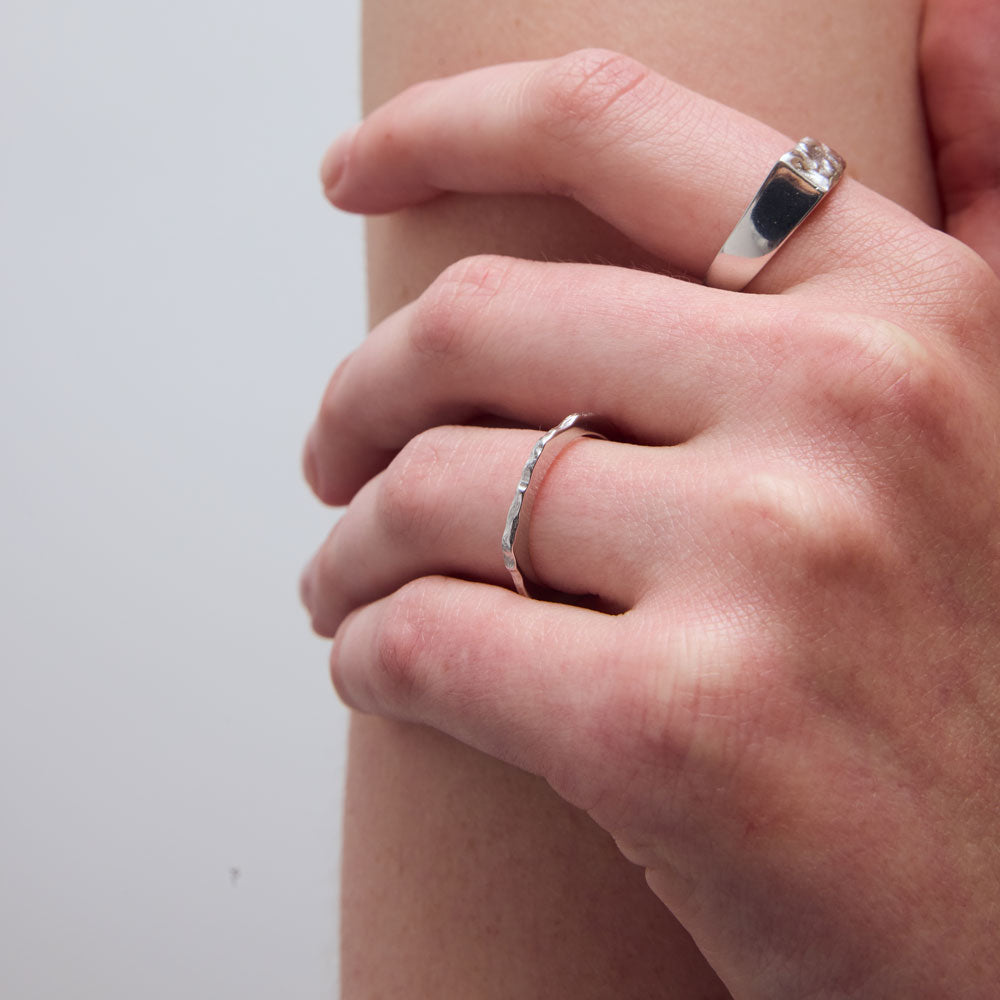 Hiking δαχτυλίδι ασημί