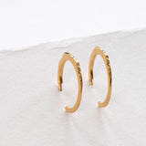 Hiking σκουλαρίκια χρυσό