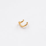 Hugging σκουλαρίκι cuff χρυσό